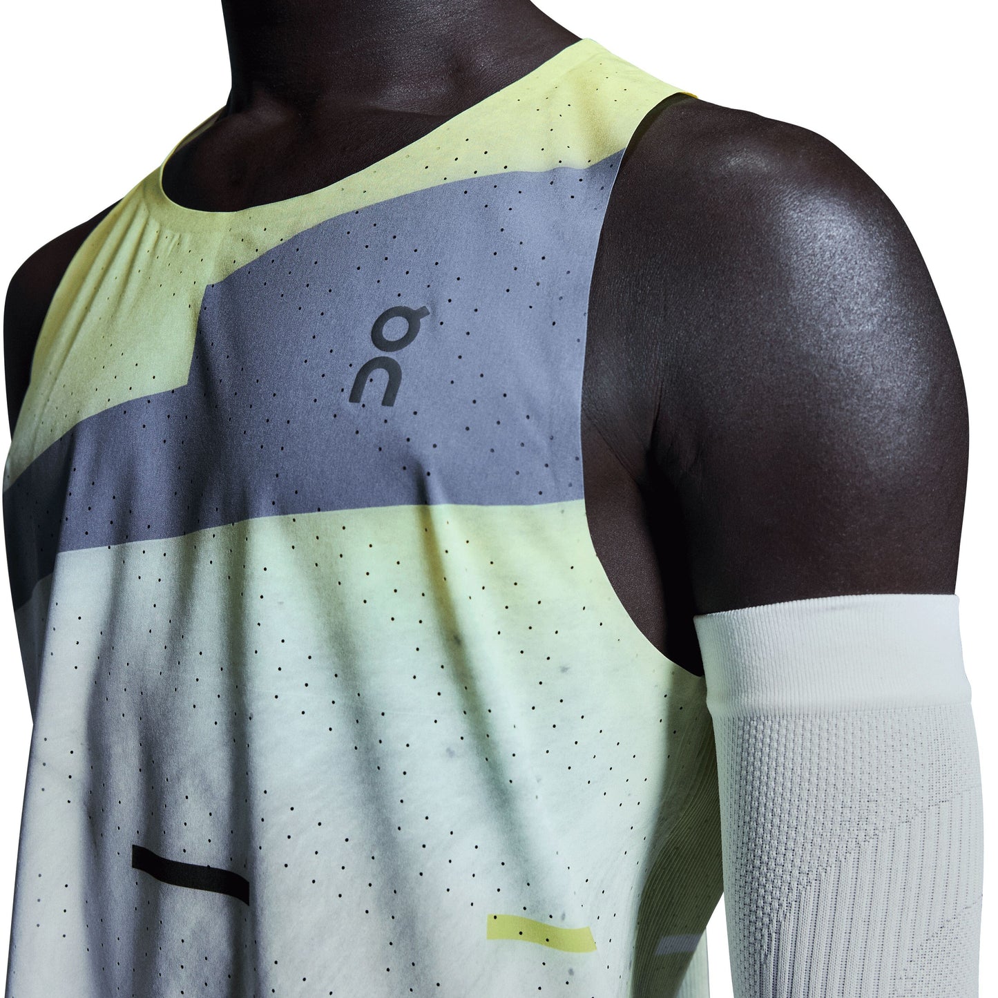 On Race Singlet | Limelight / Glacier | Mens