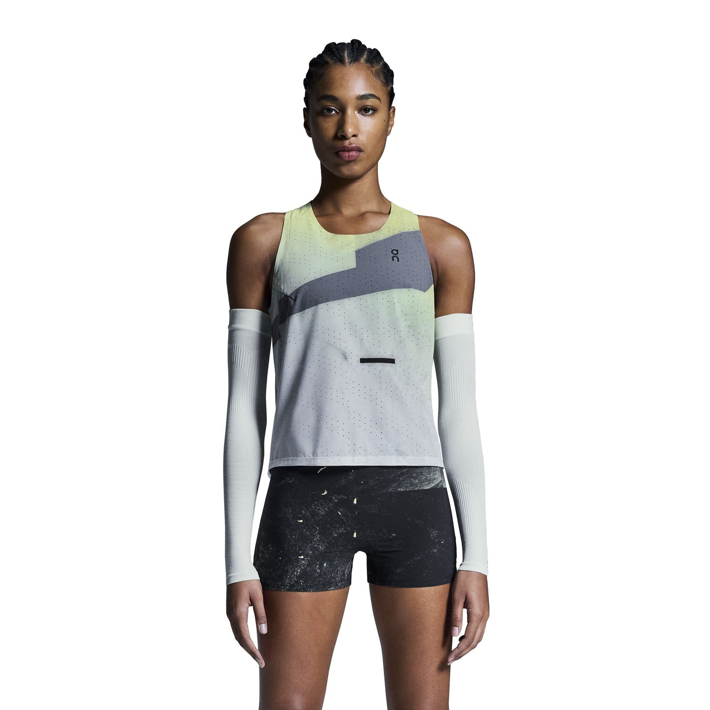 On Race Singlet | Limelight / Glacier | Womens