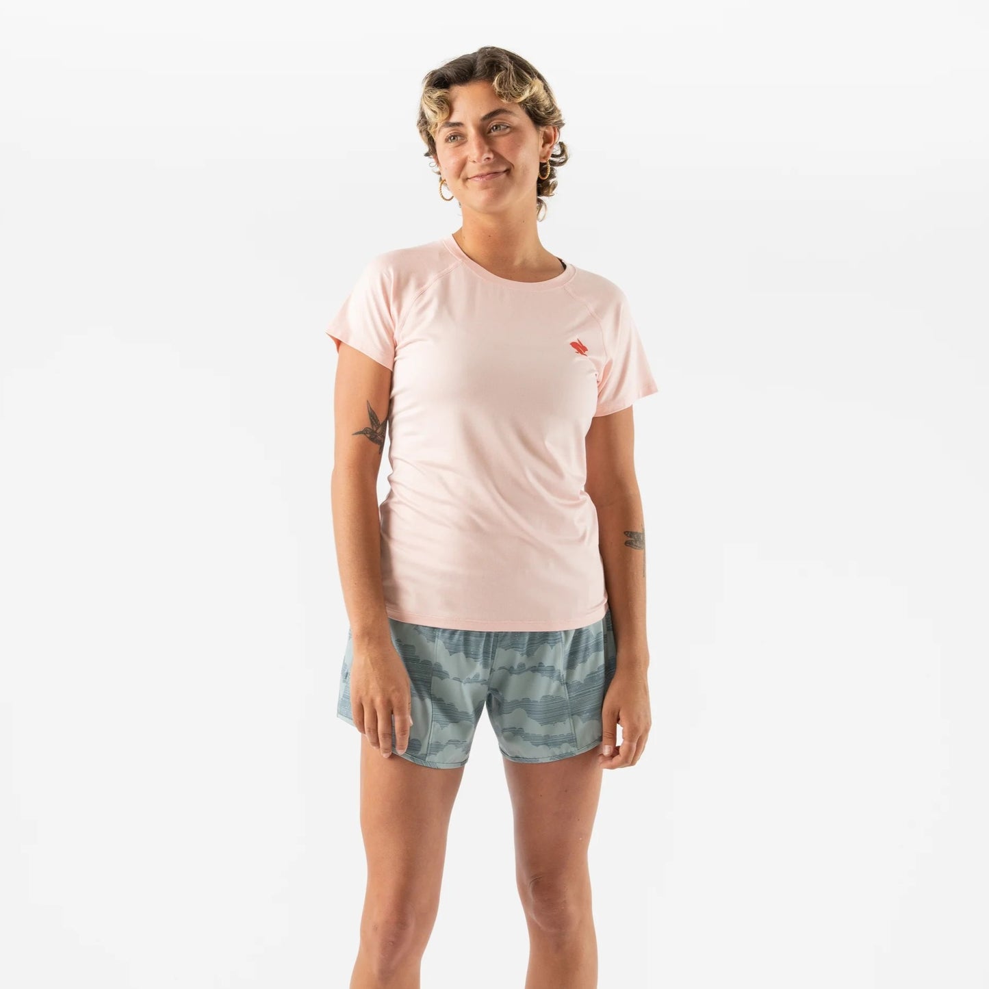 rabbit EZ Tee | Blushing Rose | Womens