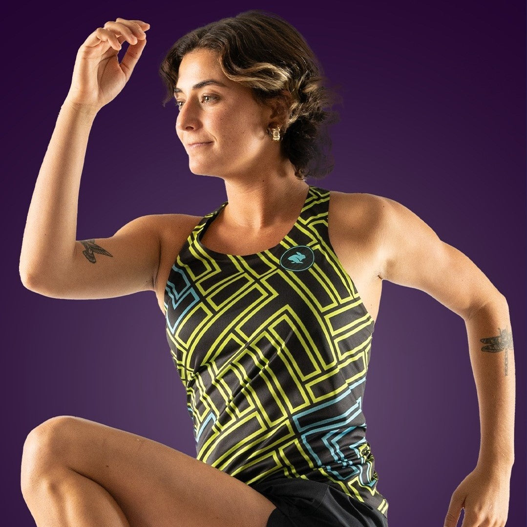 rabbit Speedeez Singlet | Jet Set | Womens