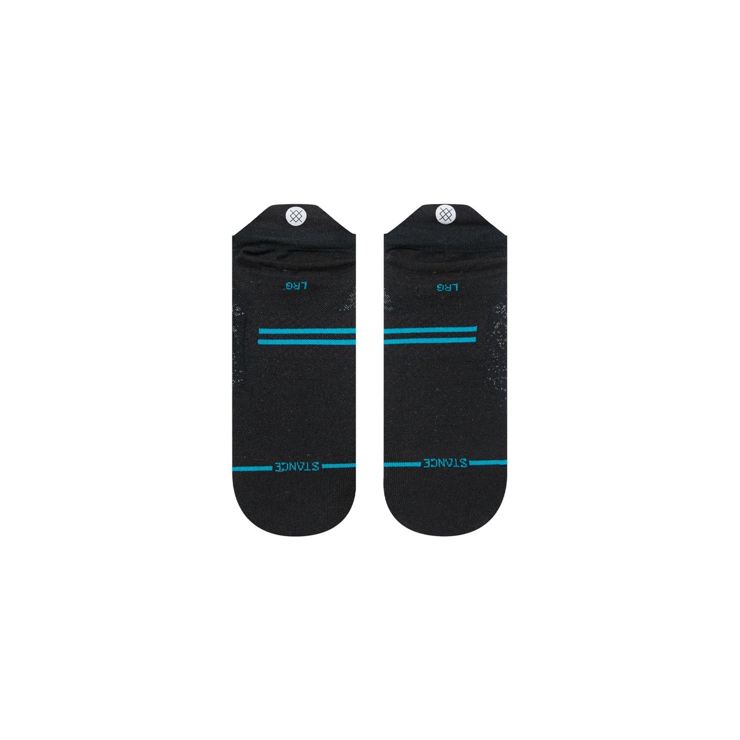 Stance Run UL Tab | Ultralight Cushion | Tab Length | Black | 3 Pack