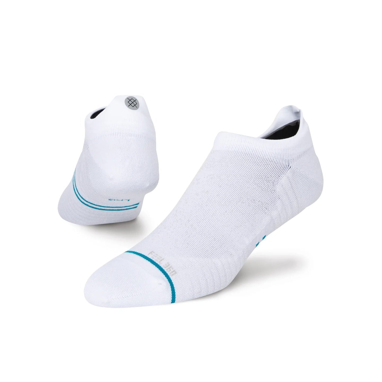 Stance Run UL Tab | Ultralight Cushion | Tab Length | White