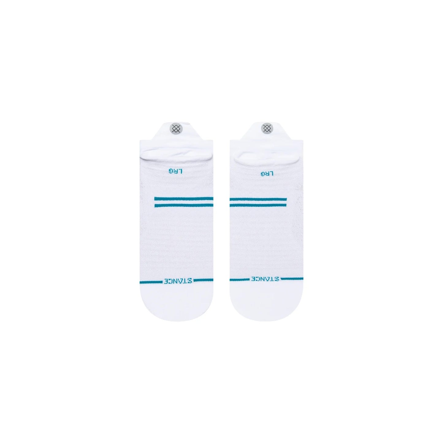 Stance Run UL Tab | Ultralight Cushion | Tab Length | White