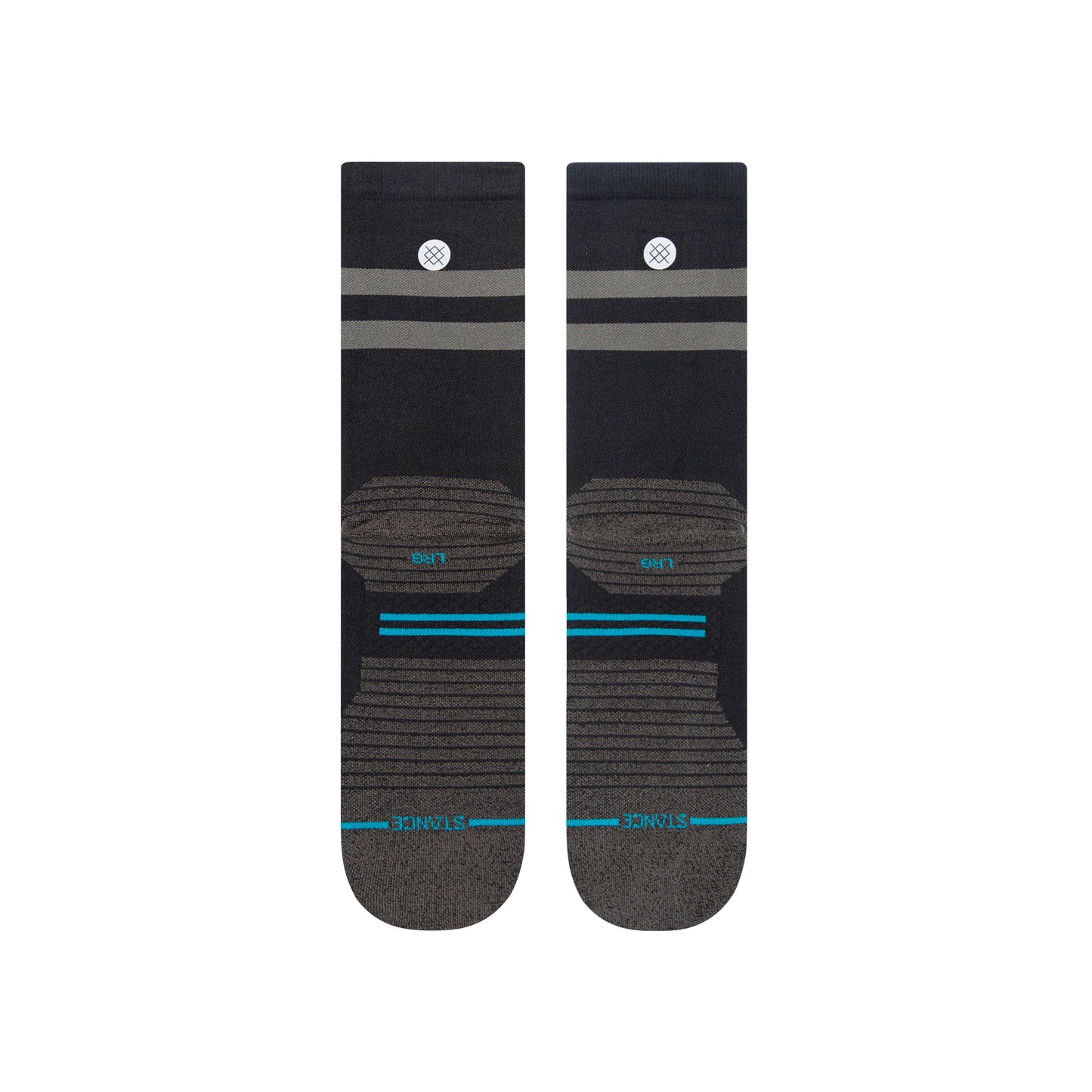 Stance Socks | Ultralight Cushion | Crew Length | Franchise Black